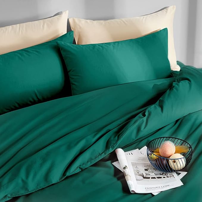 FLXXIE King Pillow Cases Set of 2, Soft Microfiber Pillow Covers - Image 2