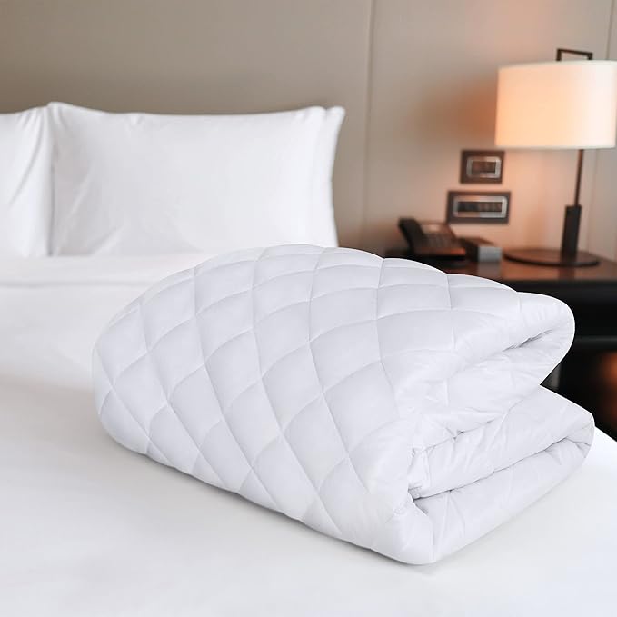 Utopia Bedding Quilted Fitted Mattress Pad RV King Size Elastic Fitted Mattress - Image 5
