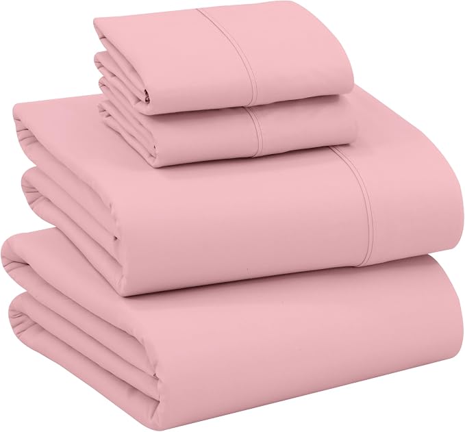 RUVANTI 100% Cotton Sheets – King Size Percale Bedding, Cooling & Breathable by Ruvanti