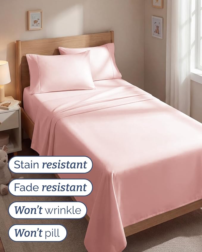 Twin 4 Piece Sheet Set - Image 5