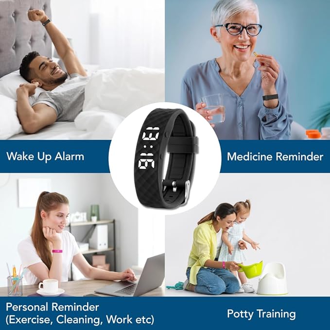 Tabtime Vibrating Alarm Reminder Watch - - Image 3