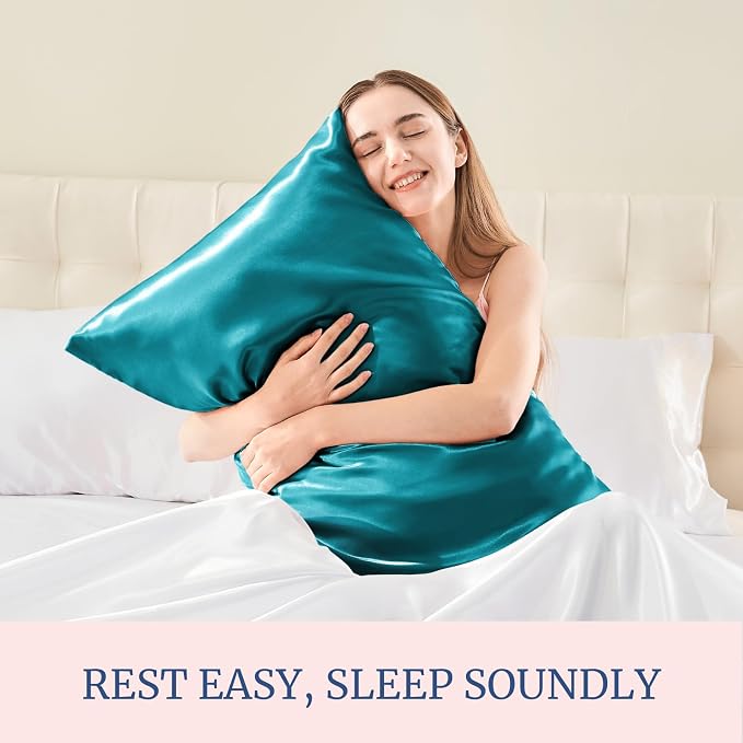 BEDELITE Satin Pillowcase for Hair and Skin, Super Soft and Cooling Similar to - Image 5
