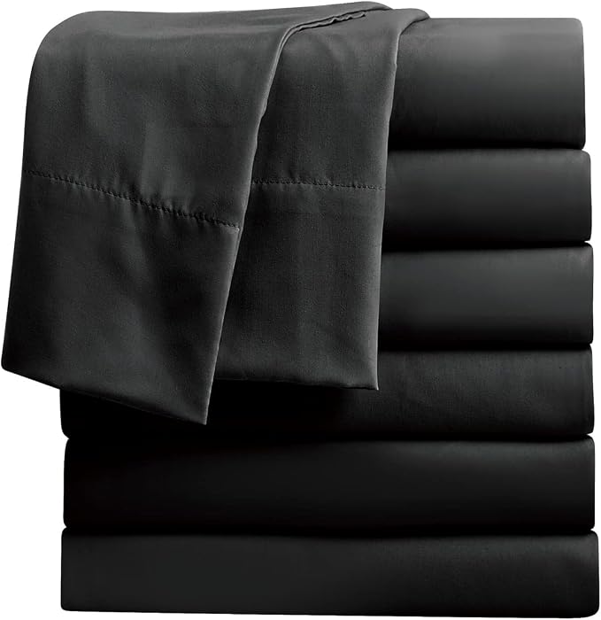 FreshCulture Twin Flat Sheets Only, Soft Microfiber Bedding Sheets by FreshCulture