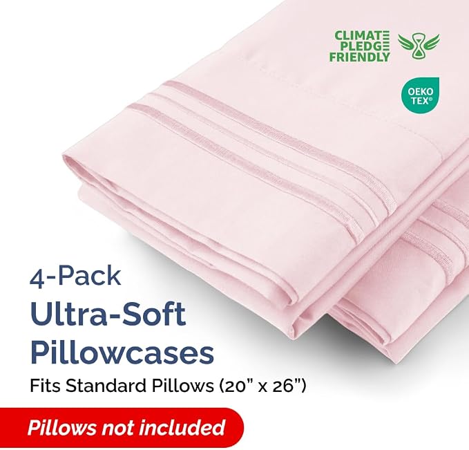 Standard Pillow Cases Set of 4 - Image 2