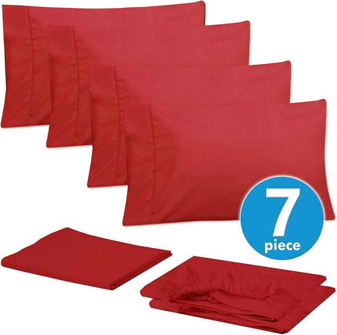 Sweet Home Collection 6 Piece 1500 Supreme Collection Brushed Microfiber Deep - Image 3