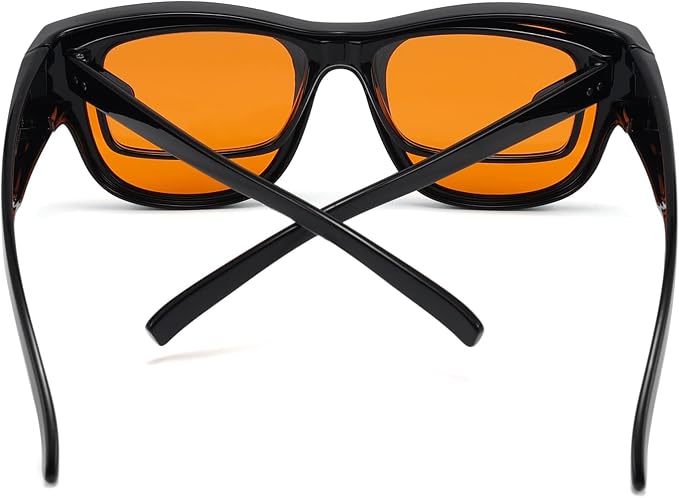 Eyekepper Mens Fit Over Blue Light Blocking Glasses Computer Gaming Eyeglasses - Image 3