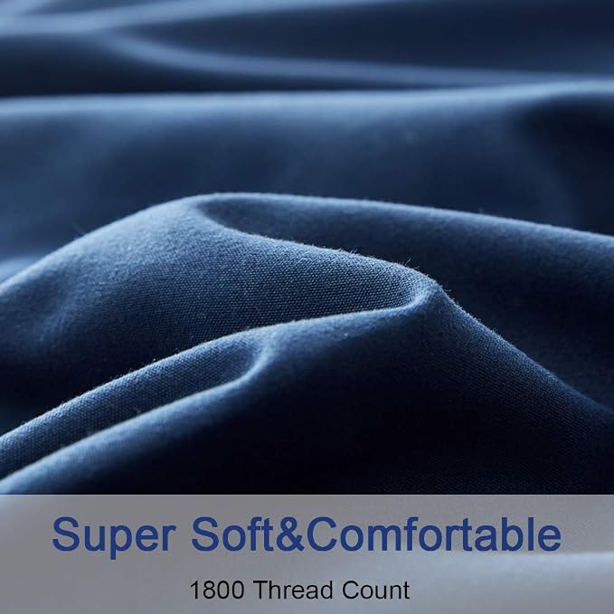 SONORO KATE Bed Sheet Set Super Soft Microfiber 1800 Thread Count Luxury - Image 5