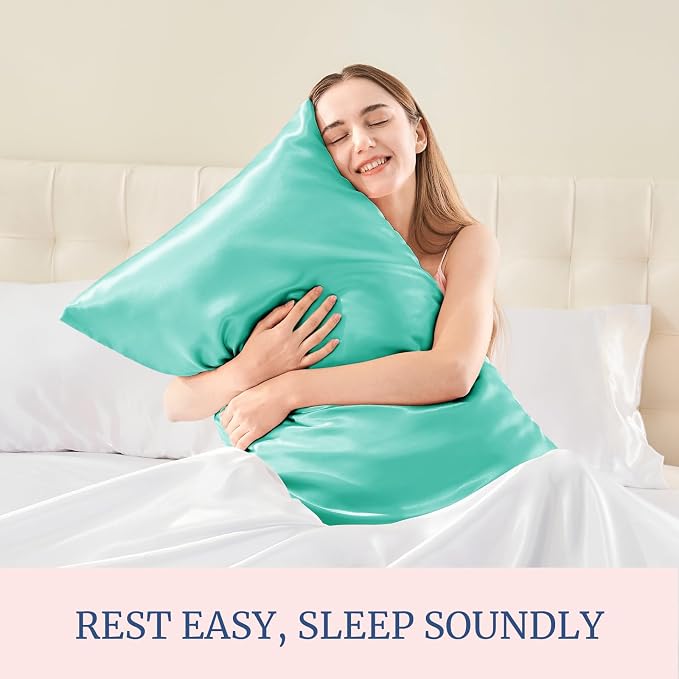BEDELITE Satin Pillowcase for Hair and Skin, Super Soft and Cooling Similar to - Image 5