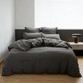Simple&Opulence 100% Linen Duvet Cover Set 3pcs Basic Style Natural French by SimpleOpulence