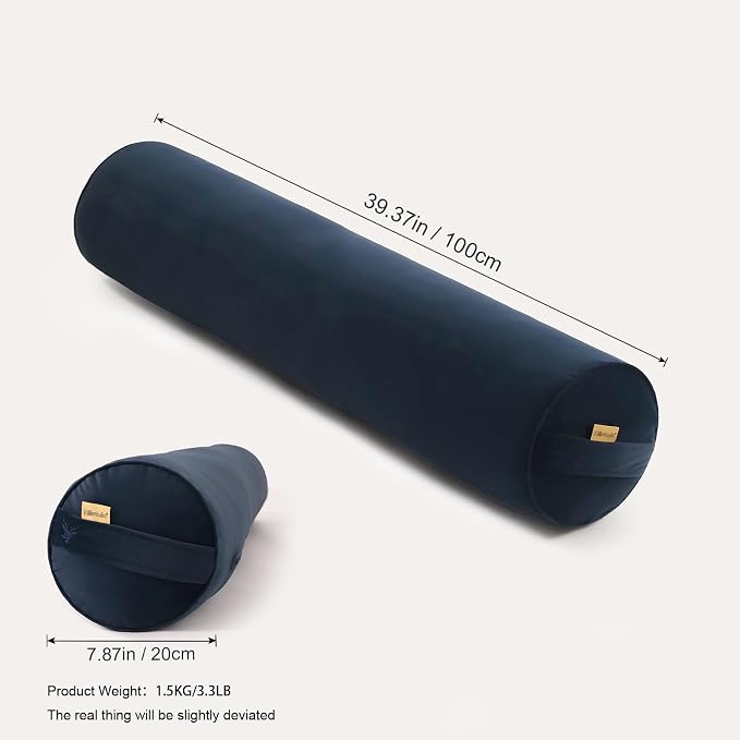 Body Pillow for Adults, Long Round Pillow, Big Cylindrical Pillow, Large Full - Image 2