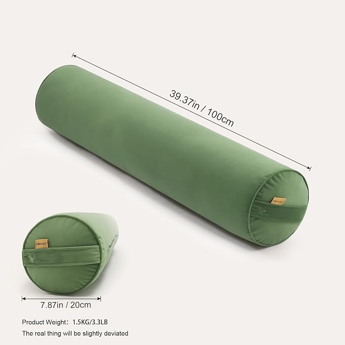 Body Pillow for Adults, Long Round Pillow, Big Cylindrical Pillow, Large Full - Image 2
