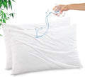 Gogreen Bamboo Rayon Waterproof Pillow Protector, Breathable Pillow Cover by GOGREEN
