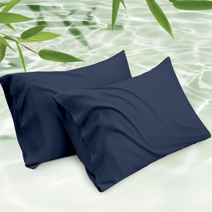 Kamas Oversized Bamboo Pillowcase Set of 2 | 100% Naturally Grown | Ultra Soft by KAMASHOMECOLLECTION