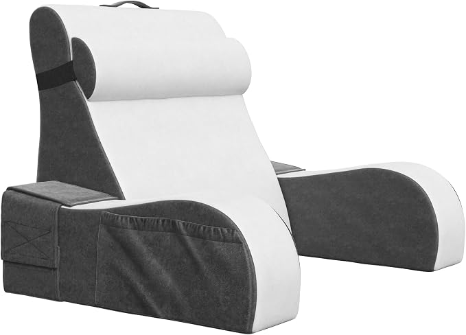 Kolbs Wedge Reading Pillow for Bed, Cushion by Kolbs