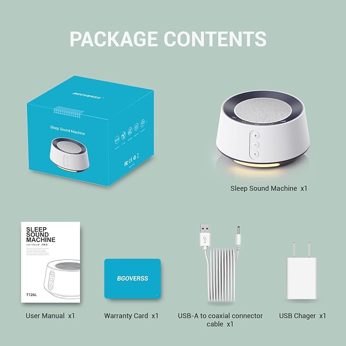 BGOVERSS White Noise Machine - Image 9