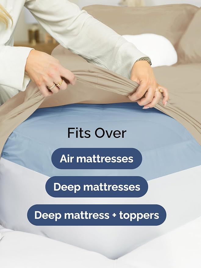 Extra Deep Split King Sheet Set - Image 6