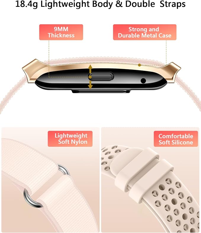Smart Bracelet for Women, Wearable Health Activity Fitness Trackers, 24H Sleep - Image 7