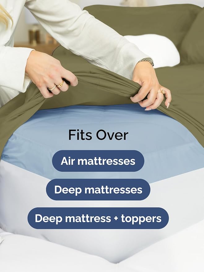 Extra Deep Twin XL Fitted Sheet - Image 6