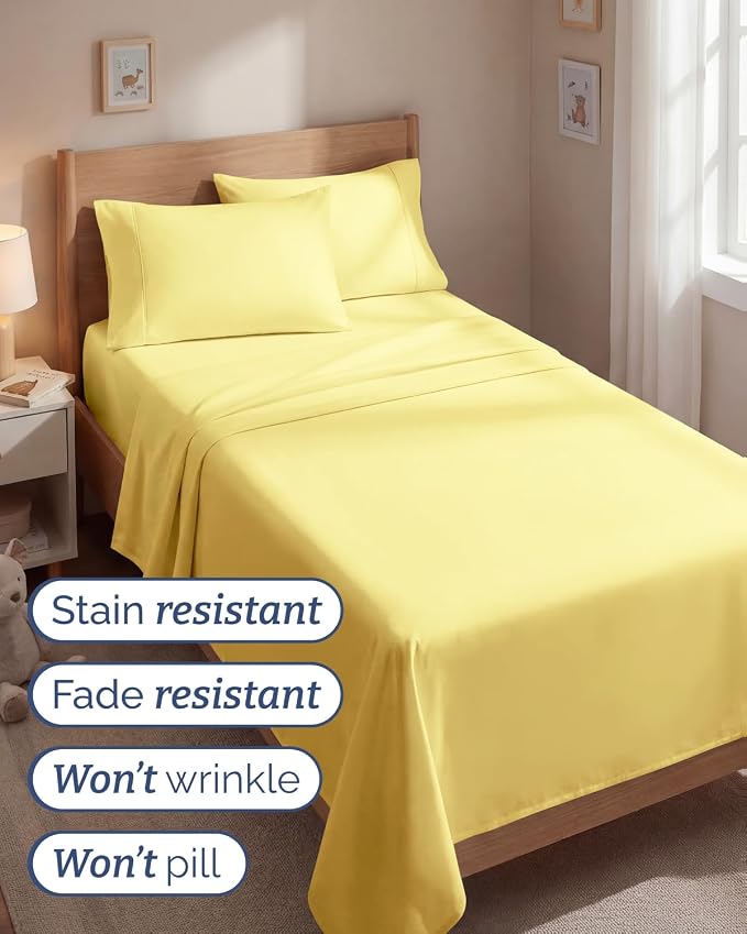 Twin 4 Piece Sheet Set - Image 5