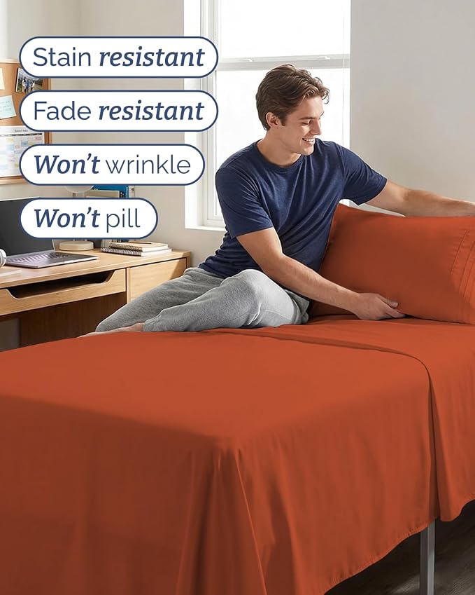 Twin XL Size 3 Piece Sheet Set - Image 5