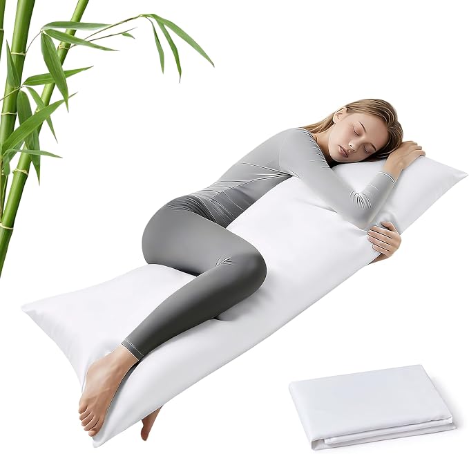 MR&HM Cooling Body Pillow Case 20"x54", Body Pillow Cover by MRHM