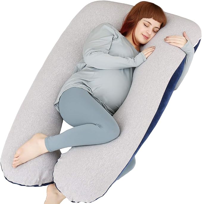 MOON PINE Pregnancy Pillow, U Shape Full Body Pillow by MOONPINE