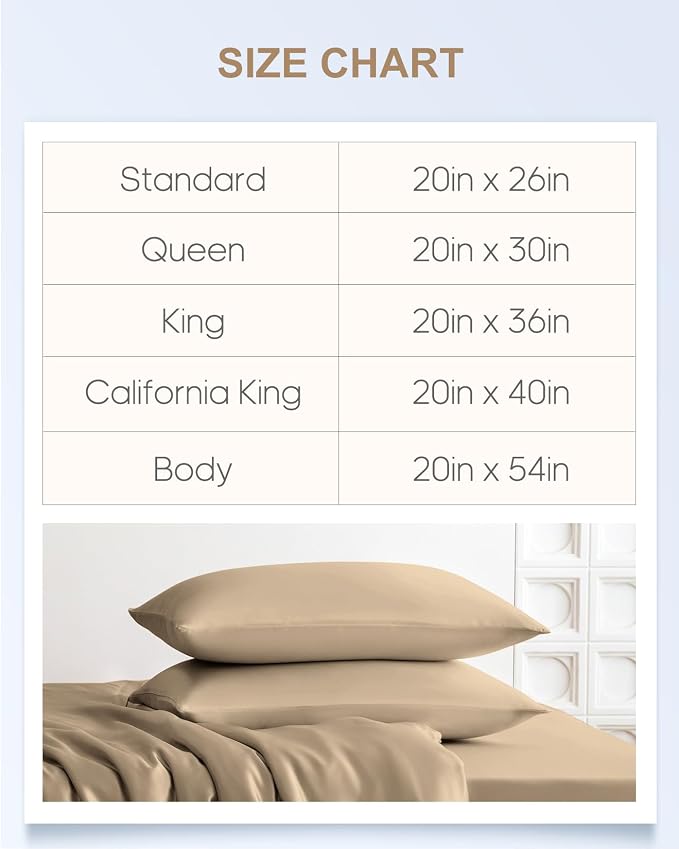 THXSILK Set of 2 100% Mulberry Silk Pillowcase - Image 9