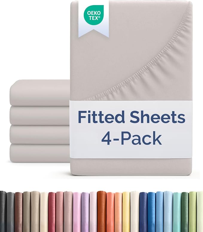 Cal King Size Fitted Bed Sheet by CGKUnlimited