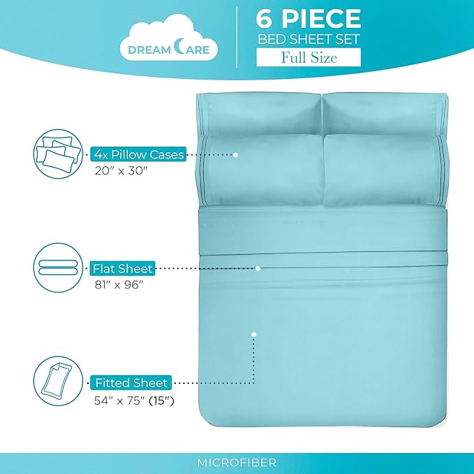 DREAMCARE Full Size Sheets Set - Image 3