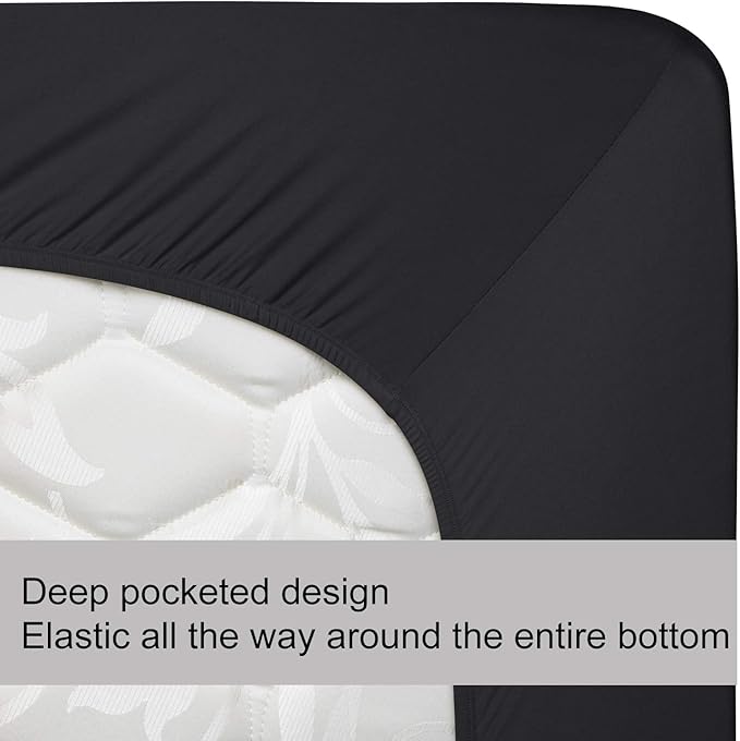 Stretch King Size Fitted Sheet Only - Image 5