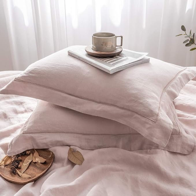 Simple&Opulence 100% Washed Linen Duvet Cover - Image 8