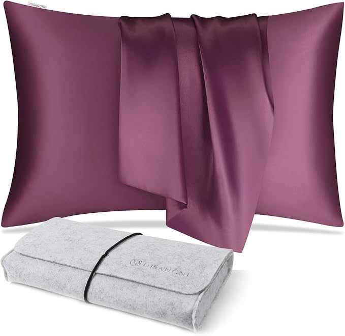 DISANGNI 100% Natural Mulberry Silk Pillow case by DISANGNI