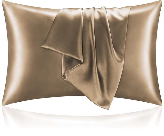 BEDELITE Satin Pillowcase for Hair and Skin, Super Soft and Cooling Similar to by BEDELITE