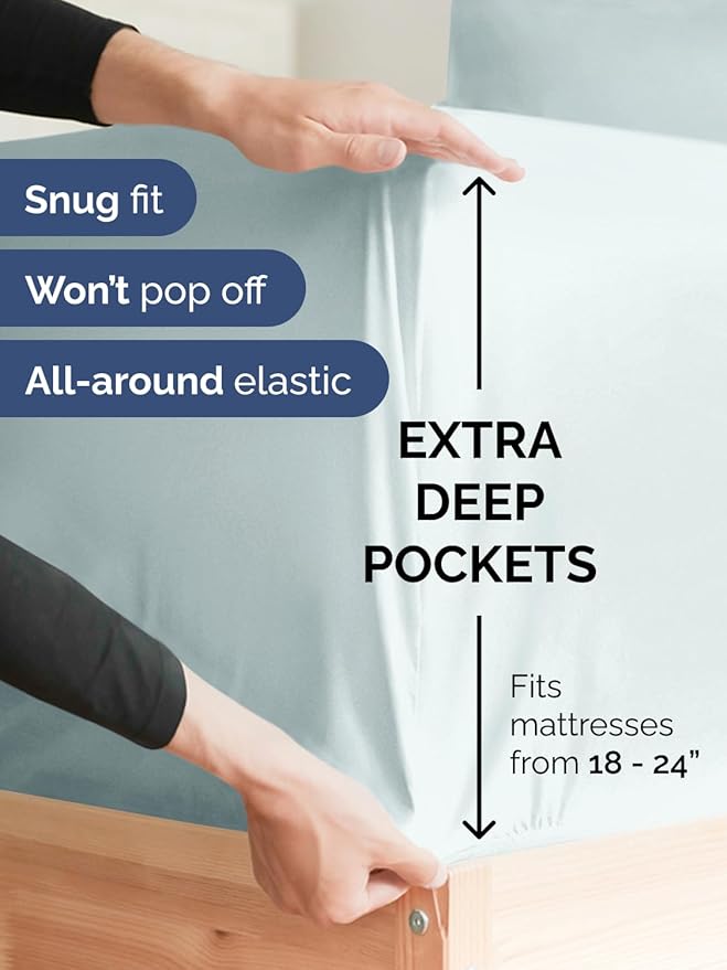 Extra Deep Cal King Sheet Set - Image 3