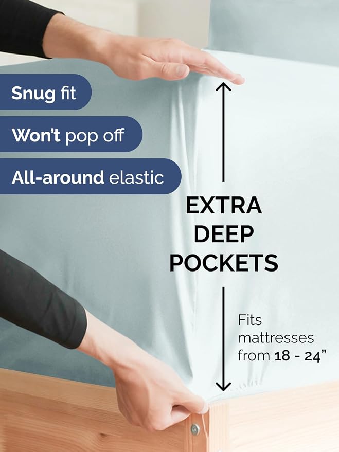 Extra Deep Cal King Sheet Set - Image 3