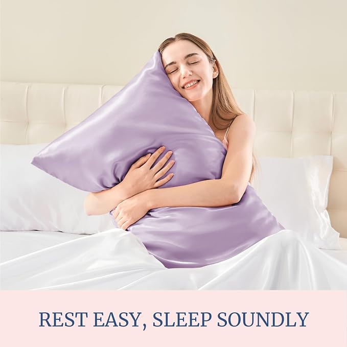 BEDELITE Satin Pillowcase for Hair and Skin, Super Soft and Cooling Similar to - Image 5