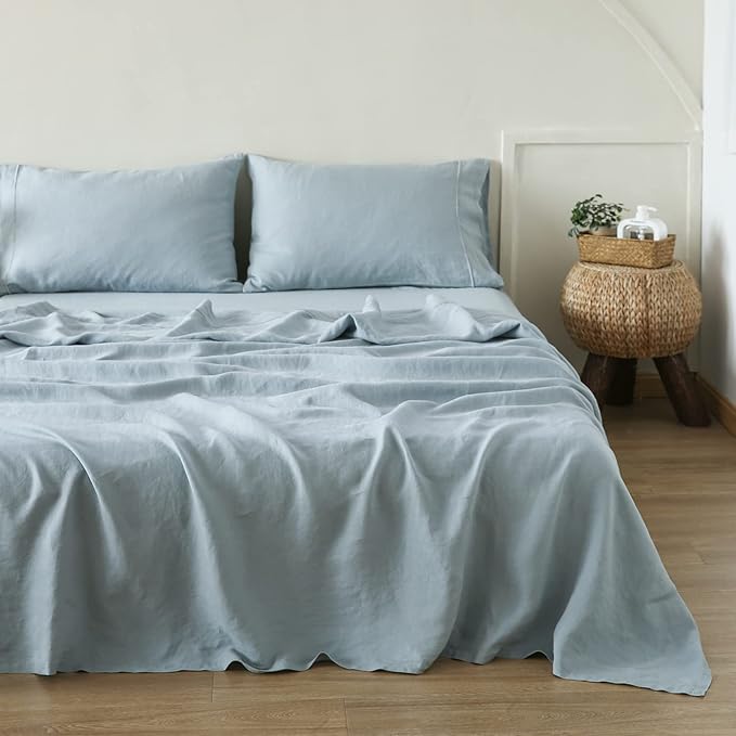 Simple&Opulence French Linen Flat Sheet - Image 9