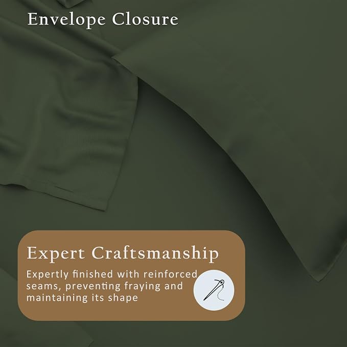 TOSMO Luxury Pillow Case Set of 2 - Image 5