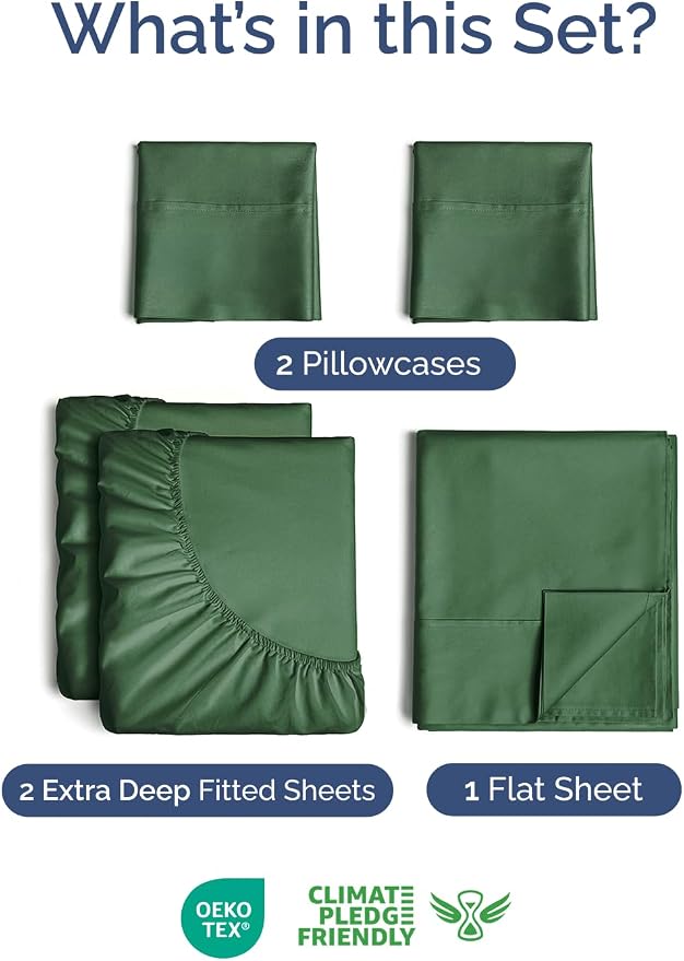 Extra Deep Split King Sheet Set - Image 2
