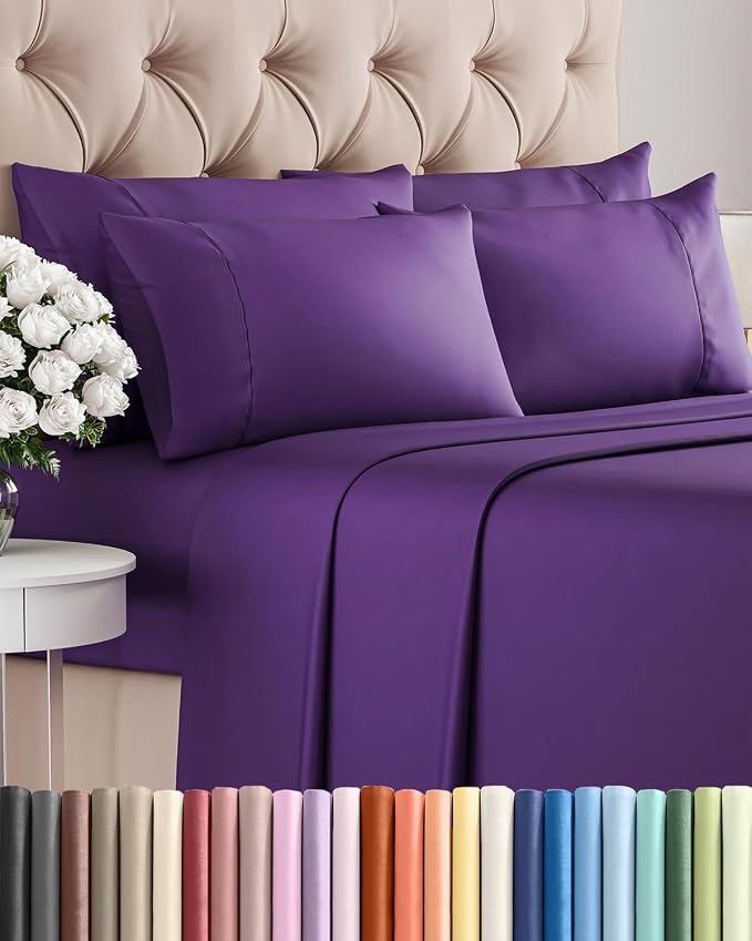 King 6 Piece Sheet Set by CGKUnlimited