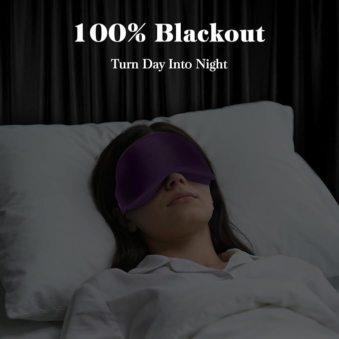 Fygrip 3D Eye Mask Sleep Mask for Men & Women, 100% Pressure-Free & Light - Image 2
