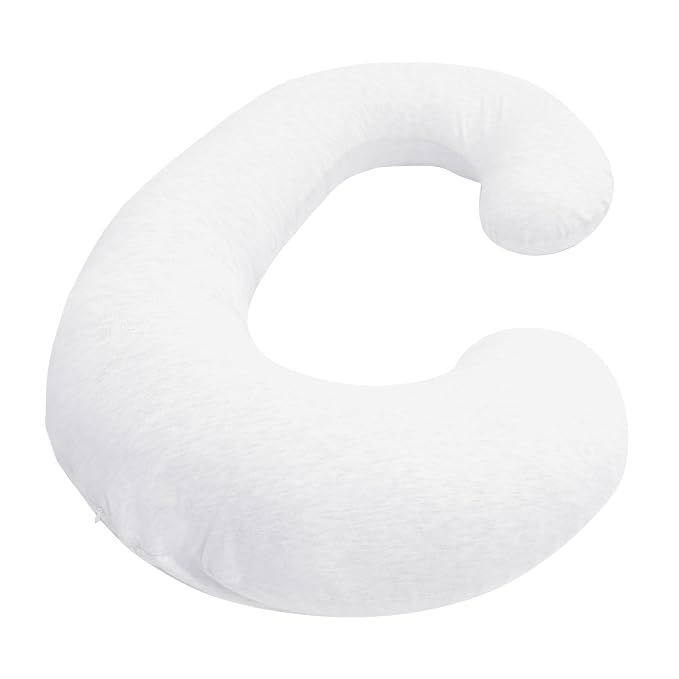 Betty Dain Stretch Jersey Pregnancy/Maternity Pillowcase C-Shape Compatible by BettyDain
