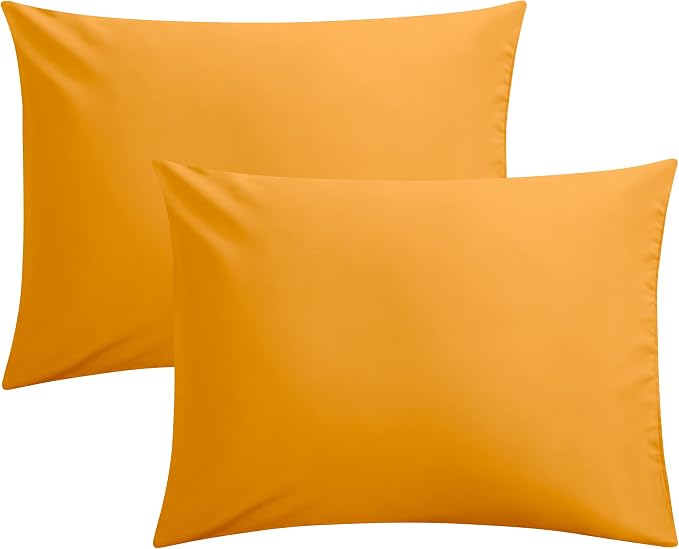 FLXXIE Pillow Cases Standard Size, Soft Microfiber Pillow Covers by FLXXIE