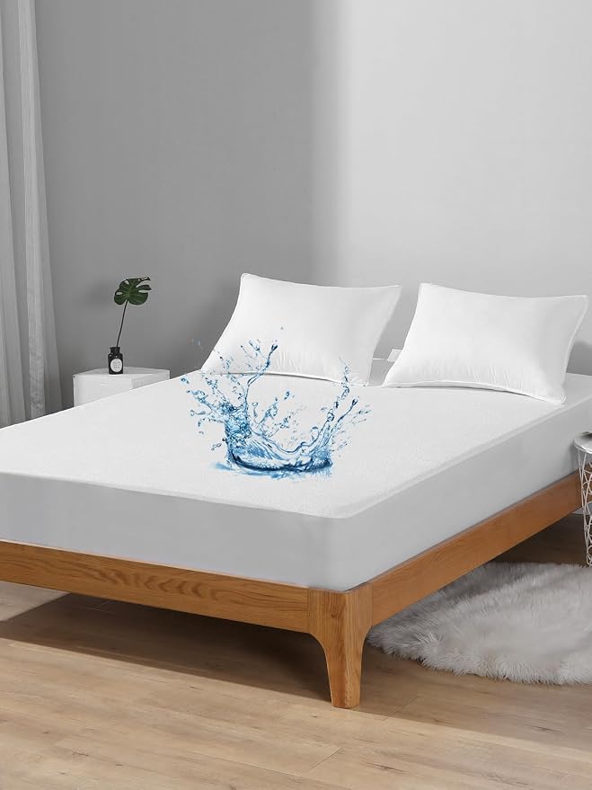 Bedecor Twin XL Split King Waterproof Mattress Protector, Protects Against - Image 2