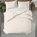 Kotton Culture 3 Pc 120"x120" Duvet Cover Set Super King Plus/Super Oversize by KottonCulture