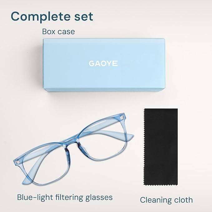 Gaoye Blue Light Glasses for Computer & Gaming - Image 7