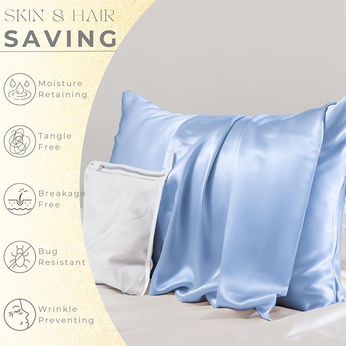 PROMEED Real 23 Momme 100% Silk Pillowcase - Image 3