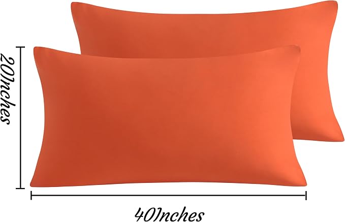 NTBAY King Pillow Cases Set of 2, 2 Pack Brushed Microfiber 20x40 Pillow Cases - Image 6