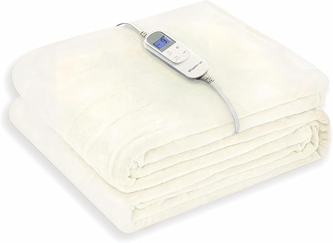 Wapaneus Heated Blanket Electric Twin Size 62"x84" by Wapaneus