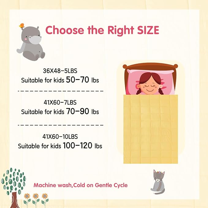yescool Weighted Blanket Cooling Heavy Blanket - Image 6